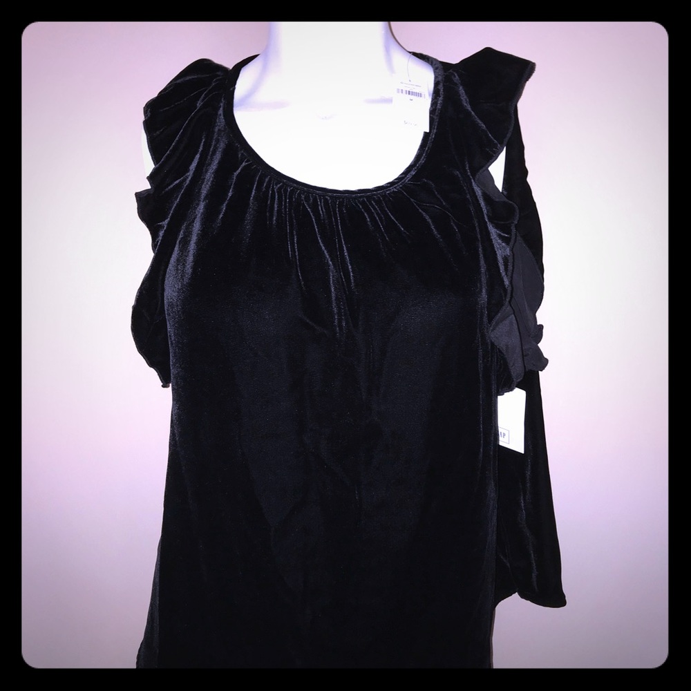 Velvet Sleeveless Top